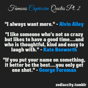Capricorn Quotes