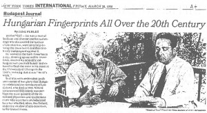 CONFLICTS AND CREATIVITY - THE HUNGARIAN LESSON -