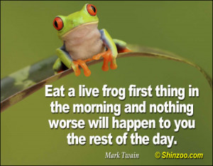 Eat That Frog Quotes