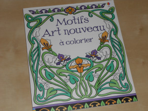 Motifs Art Nouveau colorier