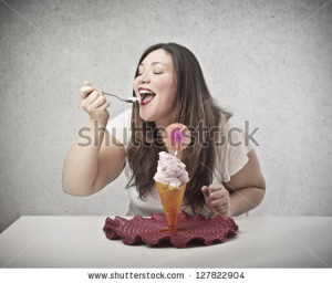 ... chocolate glutton woman eating chocolate funny fat guy licking plate