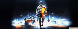 Facebook Cover Battlefield 3 Soldier