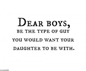 Dear Boys: