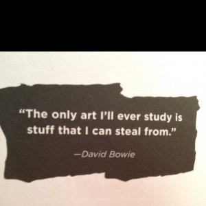 David Bowie quote