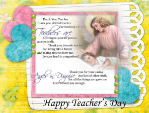 Teacher's Quotes and Prayers