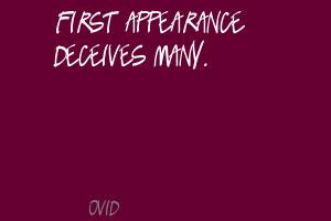 First Appearance Deceives Many