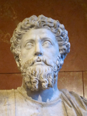 Cuirass Statue of Marcus Aurelius, Louvre.