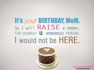 ... for -Mother Birthday Verses Poems Quotes | Happy Birthday Party Idea