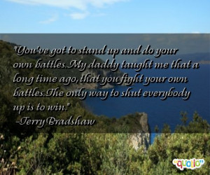 fight your own battles quotes