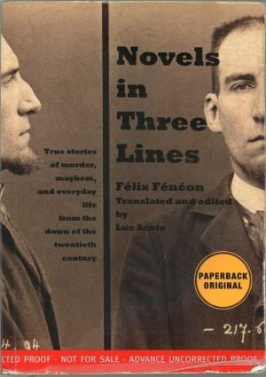 Novels in Three Lines - Félix Fénéon