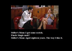 Finch mom stifler Does Stifler