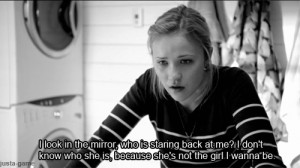 ... bullying emily osment cyberbully black and white gif insecurities