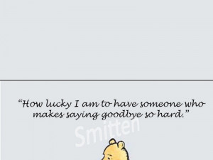 Winnie The Pooh Quotes How Lucky I Am