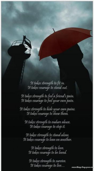 ... with these quotes these bible quotes. Best courage continues to your