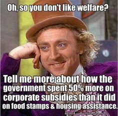 MONEY IN SUBSIDIES+TAX HAVENS TO RICH CORPORATE WELFARE MOOCHERS ...