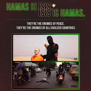 ... Party leader echoes Netanyahu’s new theme: Hamas equals ISIS