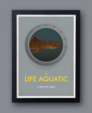 ... Bill Murray, Aquatic Posters, Owens Wilson, Life Aquatic, Art Decor
