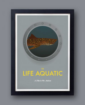 ... Bill Murray, Aquatic Posters, Owens Wilson, Life Aquatic, Art Decor