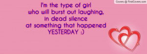 the type of girlwho will burst out laughing , Pictures , in dead ...