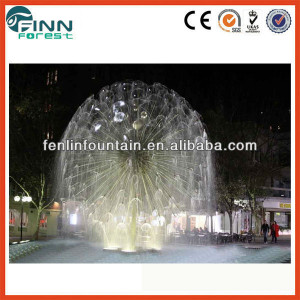 Crystal ball dandelion water fountain nozzle jpg