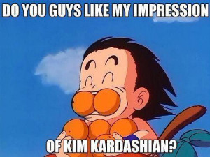 Kim Kardashian Impression