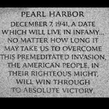 years since the Japanese air attack on Pearl Harbor. December 7, 1941 ...