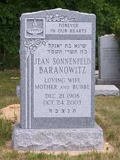 ... to a pre-existing Double Headstone or Marker Repairing a memorial