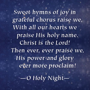 Holy Night . . . Merry Christmas from Ambassador!
