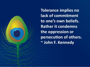 Tolerance implies no lack of commitment