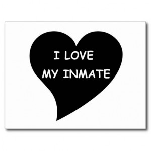 love My Inmate Postcard