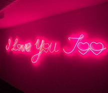 glow, i love you, lights, love, love quotes, neon, text