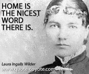 Laura Ingalls Wilder Character Quotes
