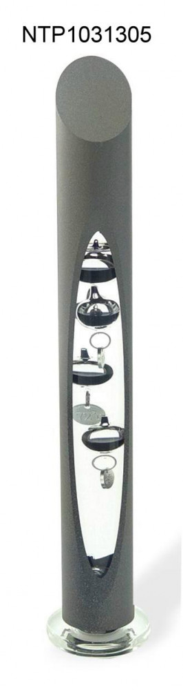Galileo Thermometer With Chrome Stand