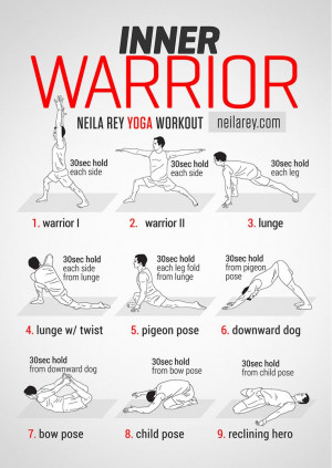 Inner Warrior Yoga Workout