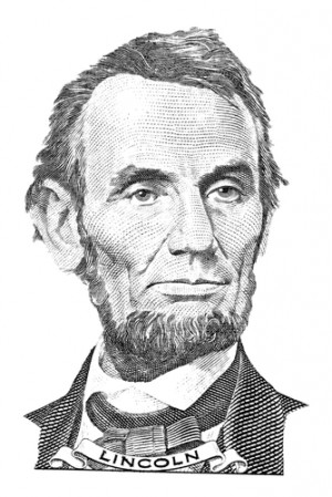 Drawing of Abraham Lincoln