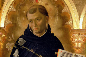 St. Dominic” (detail of the Perugia Altarpiece) by Fra Angelico