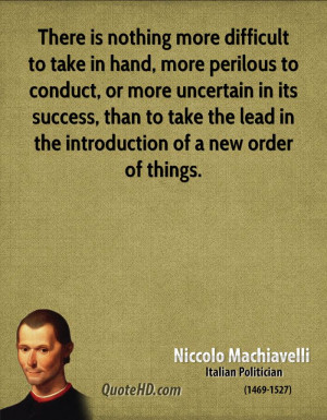 niccolo machiavelli famous quotes