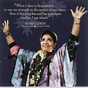 Quotes from the work of Audre Lorde