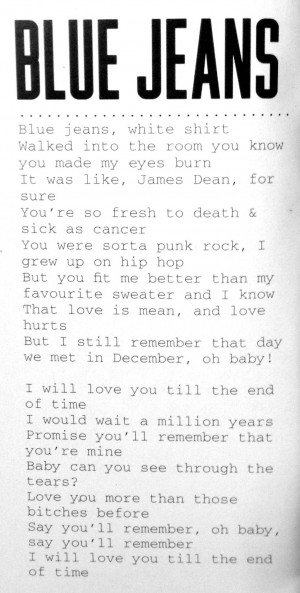 mine quote music myphotos lana del rey lana blue jeans