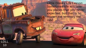 Cars Little Disney Life Lesson