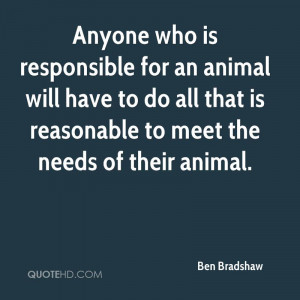... That Is Reasonable To Meet The Needs Of Their Animal - Animal Quote