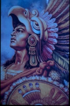 Aztek Warrior - mexican-pride, aztec-pride, aztec-warrior