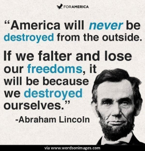 Quotes by abraham lincoln