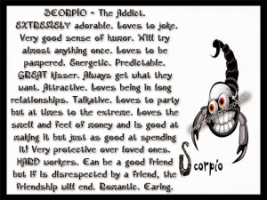 Scorpio - Funny Facts