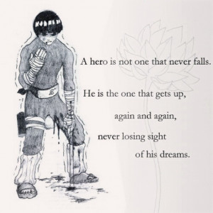 ... characters in naruto. such a great quote~ #naruto #rocklee #quote #