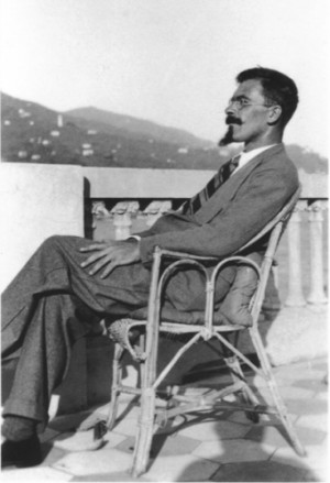 Basil Bunting at Rapallo, Italy, 1930s
