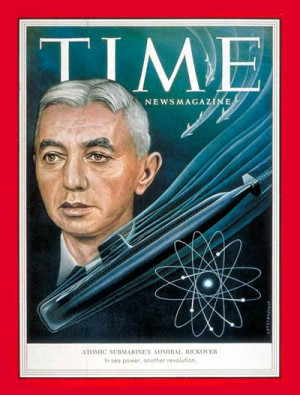 HG Rickover Time Magazine Cover