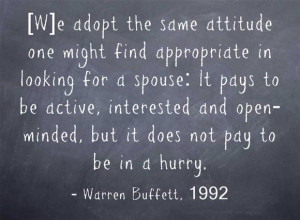 of Warren Buffett's Best Insights in 1 Great Quote