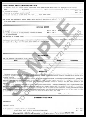 sample job evaluation forms