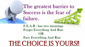 quotes no fear quotes fear of failure quotes overcoming fear quotes